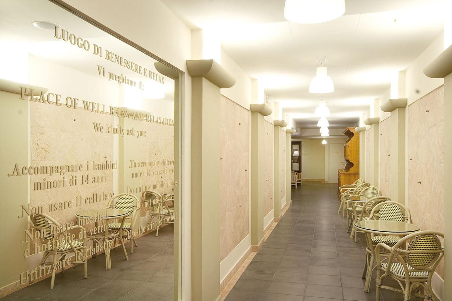 Albergo Le Terme Баньо-Виньони Экстерьер фото