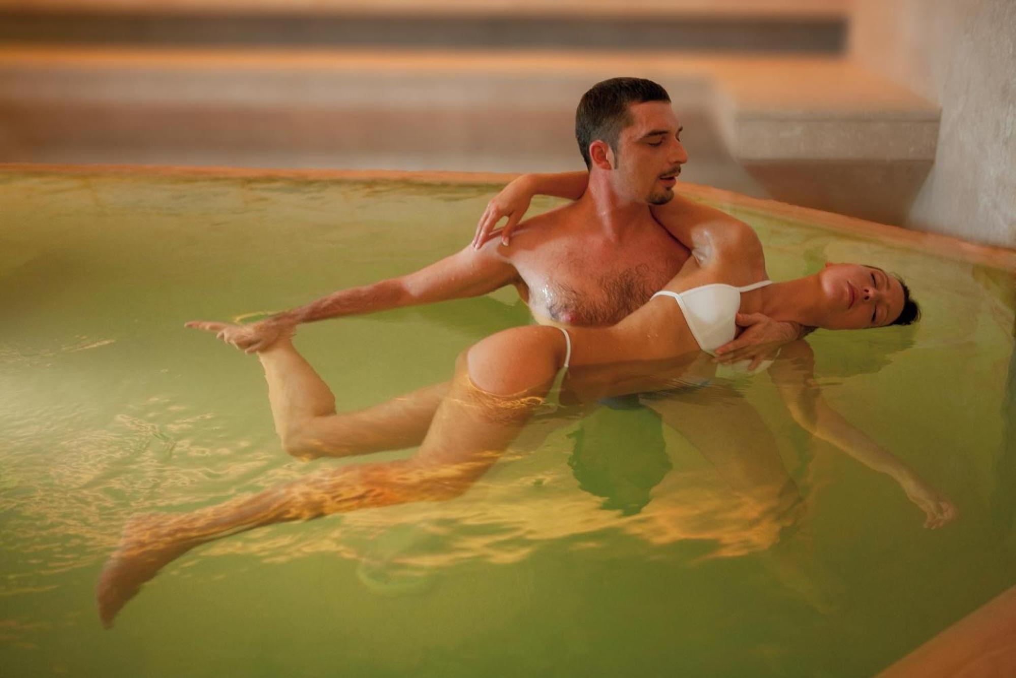 Albergo Le Terme Баньо-Виньони Экстерьер фото
