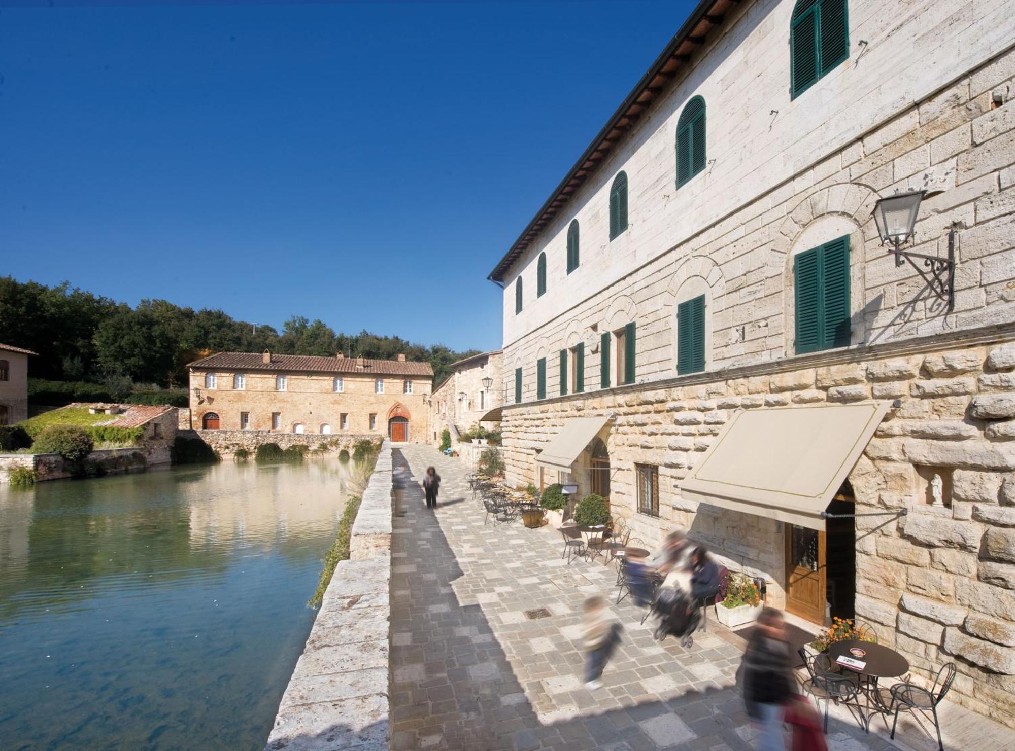 Albergo Le Terme Баньо-Виньони Экстерьер фото